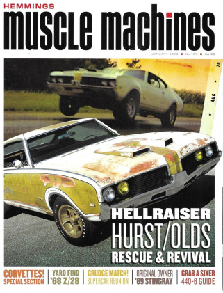 HEMMINGS MUSCLE MACHINES 2020 JAN - COUGAR XRT-G, '69 STINGRAY, '68 Z/28, VETTES